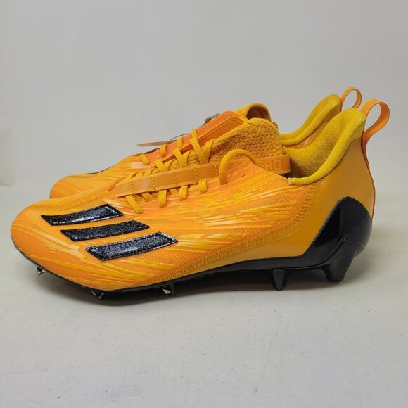 Adidas Adizero Football Cleats Men Size 14 Gold Black HP6598 main image 5